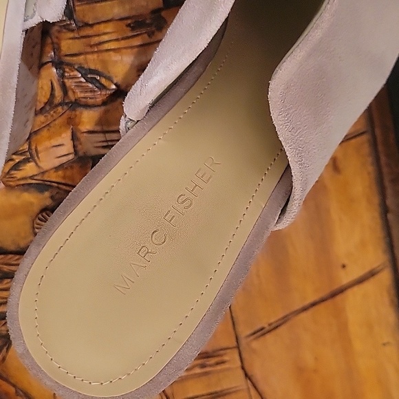 Marc Fisher suede platform wedge sandals - Picture 4 of 11
